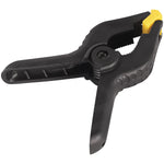 Kit com 10 grampos multiuso 4 polegadas (100mm) para marceneiro, fabricados em nylon reforçado, ideais para fixação em trabalhos de marcenaria, carpintaria e construção. Grampos com mola de alta pressão para fixação segura.