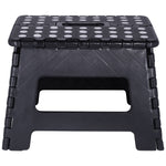 Kit com 10 Banquetas Plásticas Dobráveis Pretas Multiuso Tradestar - Banquinho portátil ideal para uso doméstico, camping, pesca e atividades ao ar livre. Feito de plástico resistente, fácil de transportar e armazenar. Perfeito para eventos e uso diário.